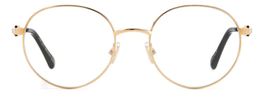 Designer Women Jimmy Choo Eyeglasses: JC360 - Rose Gold- SpecSMART Eye Clinic (Front View)